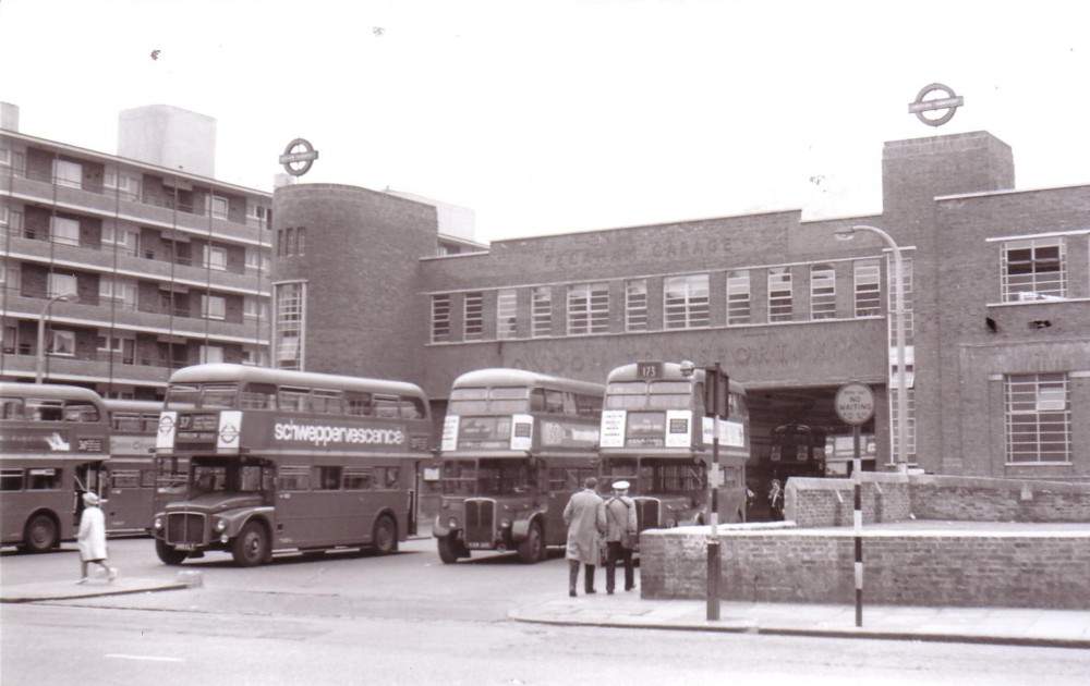 Wallis, Gilbert and Partners designed Peckham bus garage.